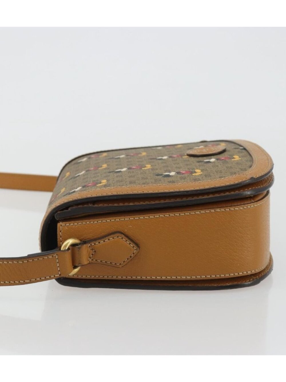 GUCCI Micro GG Supreme GUCCIxDisney Bag PVC Beige Gold 602694 - Picture 2 of 16